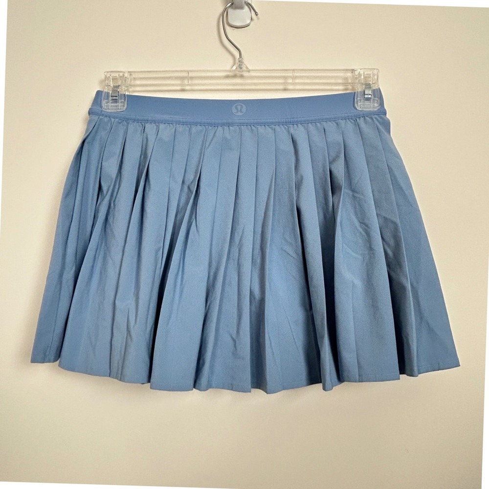 Lululemon High-Rise Pleated Tennis Skirt Oasis Blue Size 8 LW8ALRS - Picture 2 of 16